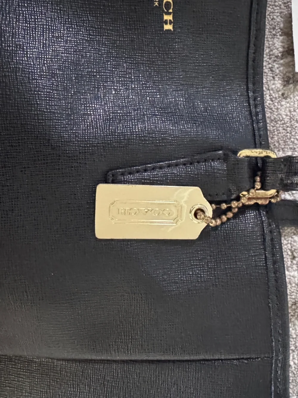 Vintage Coach EW Tote - Medium